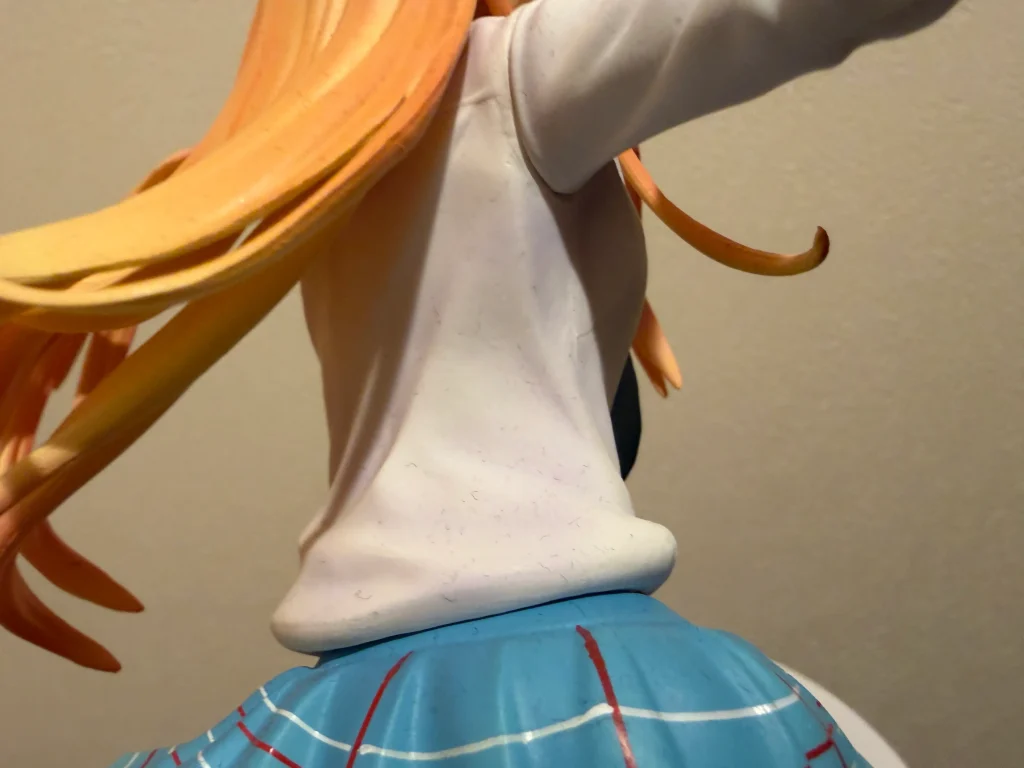 フィギュアに付着したほこり