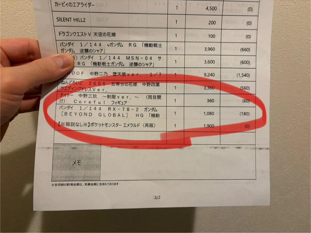 ブックオフでのHG 1/144 RX-78-2 ガンダム [BEYOND GLOBAL]の買取金額